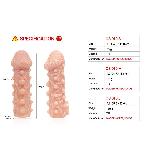 Насадка на член Kokos Cock Sleeve CS 010 L - мініатюра 7