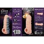 Насадка на член Kokos Nude Sleeve NS 001 M - мініатюра 6