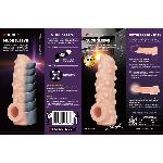 Насадка на член Kokos Nude Sleeve NS 003 M - мініатюра 5
