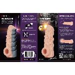 Насадка на член Kokos Nude Sleeve NS 004 M - мініатюра 5
