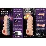 Насадка на член Kokos Nude Sleeve NS 006 M - мініатюра 5