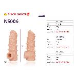 Насадка на член Kokos Nude Sleeve NS 006 L - мініатюра 4