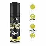 Рідкий вібратор Orgie Dual Vibe! Lemon Gin And Tonic Kissable Liquid Vibrator, 15 мл - мініатюра 3