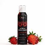 Масажна пінка Orgie – Acqua Croccante Strawberry (150 мл), ефект бульбашок, що лопаються - мініатюра 4