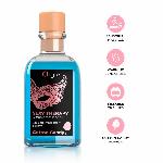 Набір для масажу Orgie – Sexy Therapy Cotton Candy (100 мл), їстівна розігрівальна олія + пір’їнка - мініатюра 3