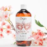 Гель для NURU-масажу Orgie – Noriplay Energizer (500 мл), екстракт гінкго білоба, захисне простирадло - мініатюра 4