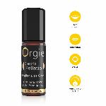 Блиск для губ з ефектом вібрації Orgie Electric Fellatio Lips Gloss, 10 мл, смак фруктового асорті - мініатюра 3