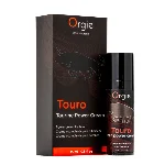 Крем для посилення ерекції Orgie Touro Power Cream, 15 мл, з таурином, гінкго та коренем женьшеню - мініатюра 1