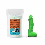 Свічка у вигляді члена Чистий Кайф MEDIUM Green - мініатюра 4