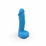 Свічка у вигляді члена Чистий Кайф MEDIUM Blue - мініатюра 3
