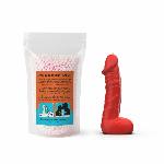 Свічка у вигляді члена Чистий Кайф LARGE Red - мініатюра 4