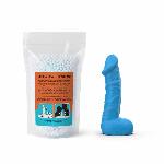 Свічка у вигляді члена Чистий Кайф LARGE Blue - мініатюра 4