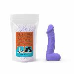 Свічка у вигляді члена Чистий Кайф LARGE Violet - мініатюра 4