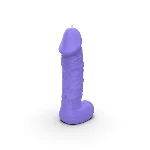 Свічка у вигляді члена Чистий Кайф LARGE Violet - мініатюра 1