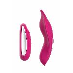 Вібратор у трусики Liebe Panty Vibe Recargable Cerise, нагрів до 39 °C, пульт, трусики S-M в комплекті - мініатюра 3