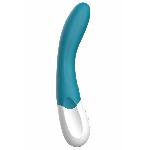 Вібратор точки G Liebe Bend It Rechargeable Ocean Blue, 10 режимів, дуже потужний, гнучкий стовбур - мініатюра 1