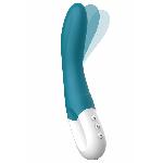 Вібратор точки G Liebe Bend It Rechargeable Ocean Blue, 10 режимів, дуже потужний, гнучкий стовбур - мініатюра 2