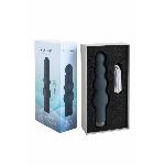 Вібратор S Pleasures Bullets Obsidian, чорний, у вигляді ряду кульок, 10 режимів, діаметр 4 см - мініатюра 4