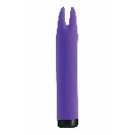 Вібратор S Pleasures Bullets Amethyst, фіолетовий, з двома відростками, 10 режимів, діаметр 2,8 см - мініатюра 3