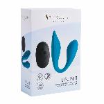 Подвійний вібратор S Pleasures Premium Delight, бірюзовий, для клітора та точки G, 10 режимів - мініатюра 5
