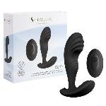Вібромасажер простати S Pleasures Premium Cozy, чорний, з рельєфною головкою, 10 режимів - мініатюра 4