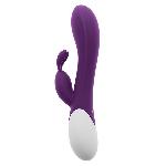 Вібратор-кролик S Pleasures Premium Corabi Rabbit, фіолетовий, вушка для клітора, 16 режимів, нагрів - мініатюра 2