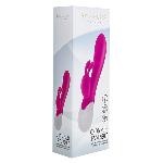 Вібратор-кролик S Pleasures Premium Corabi Rabbit, рожевий, вушка для клітора, 16 режимів, нагрів - мініатюра 3