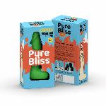 Свічка у вигляді члена Pure Bliss MINI Green 15 см - мініатюра 7
