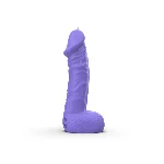 Свічка у вигляді члена Pure Bliss MINI Violet 15 см - мініатюра 1