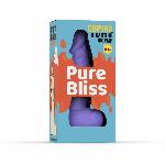 Свічка у вигляді члена Pure Bliss BIG Violet 18 см - мініатюра 6