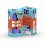 Свічка у вигляді члена Pure Bliss BIG Violet 18 см - мініатюра 7