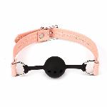 Кляп Liebe Seele Dark Candy Pink Ball Gag - мініатюра 1