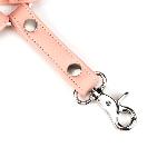 Хрестовина для фіксації Liebe Seele Dark Candy Pink Hogtie, з кільцем, 4 карабіни - мініатюра 4