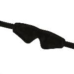 Маска на очі Liebe Seele Boudoir Amor Blindfold Black, щільне прилягання, оксамитовий фініш - мініатюра 3