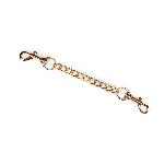 Наручники Liebe Seele Boudoir Amor Wrist Cuffs Black, з’єднувальний ланцюжок на карабінах - мініатюра 8