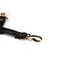 Хрестовина для фіксації Liebe Seele Boudoir Amor Pink Hogtie Black, на карабінах - мініатюра 3