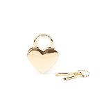 Замочок Liebe Seele Heart Shape Padlock Gold (2 шт) - мініатюра 2