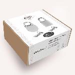 Замочок Liebe Seele Frog Shape Padlock Silver (2 шт) - мініатюра 2