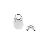Замочок Liebe Seele Frog Shape Padlock Silver (2 шт) - мініатюра 1