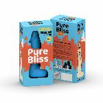 Свічка у вигляді члена Pure Bliss MINI Blue 15 см - мініатюра 6