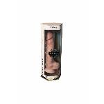 Фалоімітатор SilexD Tomas Premium Real Skin Flesh (9in MODEL 1), ультрареалістик, діаметр 5 см - мініатюра 7