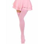 Щільні непрозорі панчохи Leg Avenue Opaque Nylon Thigh Highs Pink, One Size - мініатюра 3