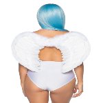 Крила ангела Leg Avenue Marabou Feather Angel Wings, справжнє пір'я - мініатюра 7