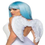 Крила ангела Leg Avenue Marabou Feather Angel Wings, справжнє пір'я - мініатюра 1
