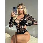 Боді JSY WW7041 Black One Size - мініатюра 7
