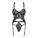 Боді JSY JS228161 Black S/M - мініатюра 5