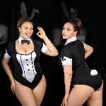 Еротичний костюм зайчика JSY P61102 Plus Size - мініатюра 6
