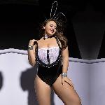 Еротичний костюм зайчика JSY P61103 Plus Size - мініатюра 3