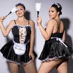 Еротичний костюм покоївки JSY P61110 Plus Size - мініатюра 6