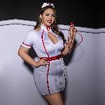Еротичний костюм медсестри JSY P61115 Plus Size - мініатюра 3